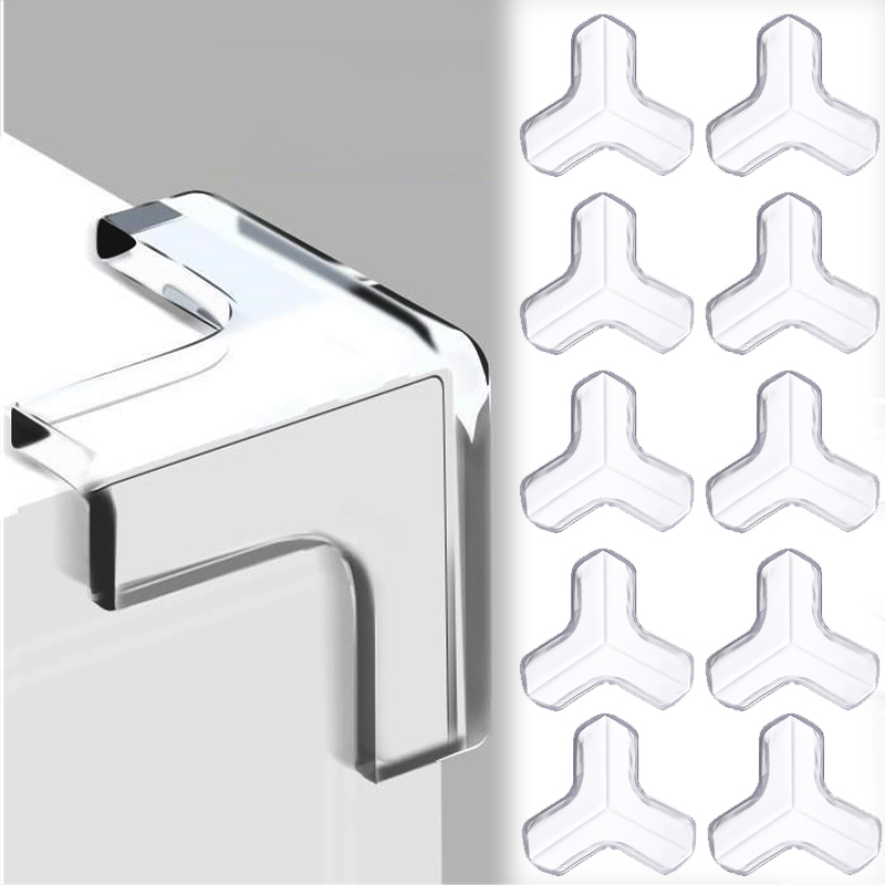 Outlet Cover Baby - غطاء حماية شفاف لزاوية الطاولة مقاوم