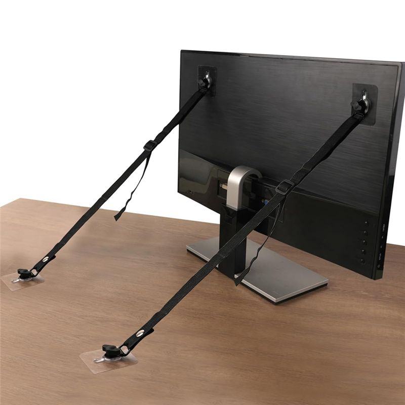 Earthquake Anchor Strap - أحزمة أمان للتلفزيون T23C بدون حفر،