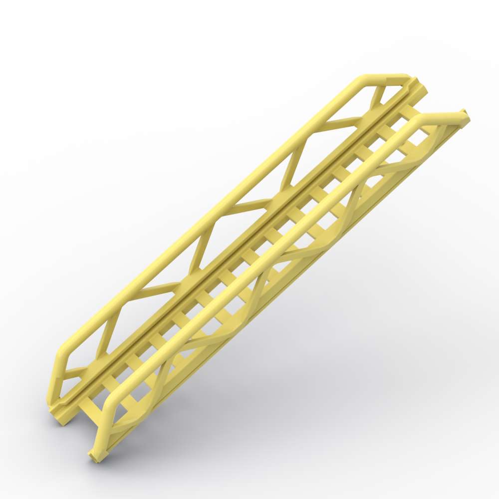 Fire Escape Ladder - MOC 1 قطعة جزء الطوب 11299