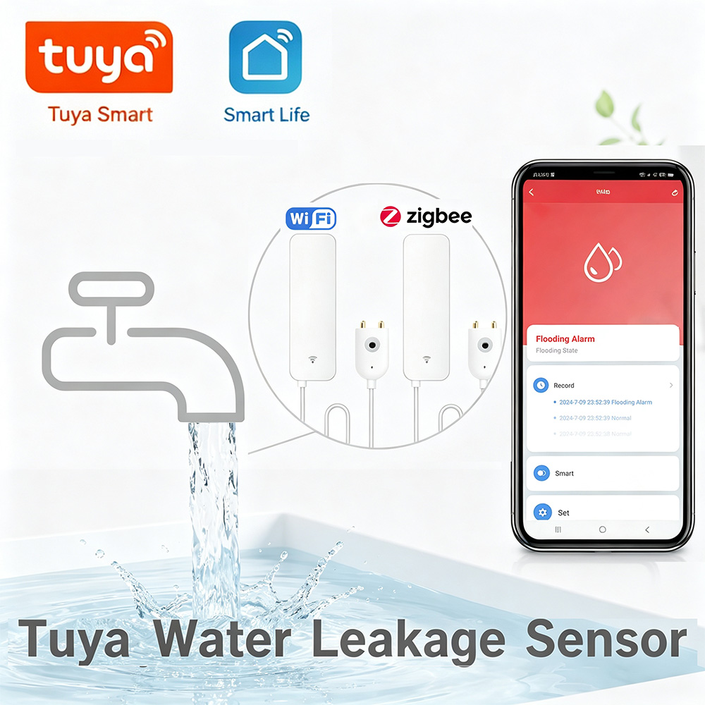 Water Alarm Sensor - جهاز استشعار تسرب المياه بتقنية ZigBee