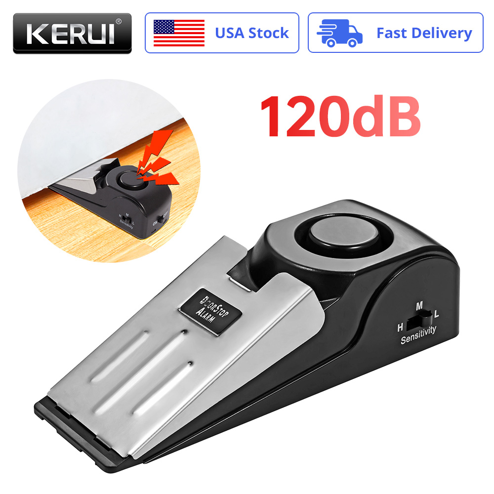 Door Stop Alarm - جهاز إنذار لاسلكي مضاد للسرقة عند
