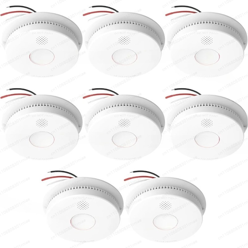 Smoke Detector Interconnected - جهاز إنذار دخان كهروضوئي عالي الجودة