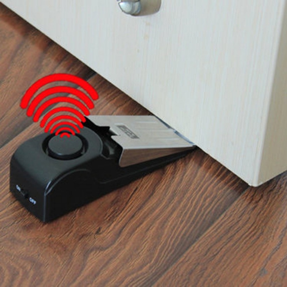 Door Stop Alarm - نظام إيقاف ضد السرقة ، على