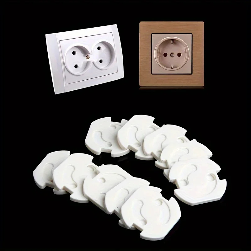 Outlet Cover Baby - أغطية مقابس كهربائية آمنة للأطفال، 10