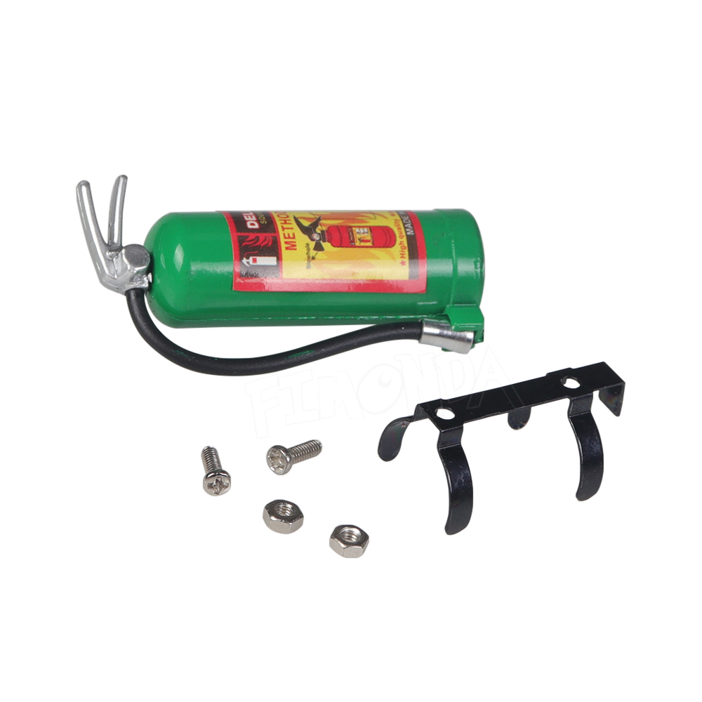 1/10 مقياس الملحقات طفاية حريق - مراجعة Fire Extinguisher Small وسعره