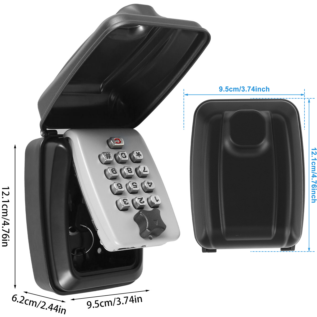 مفتاح اقفال الصناديق جدار جبل  - مراجعة Lockbox Key Secure وسعره