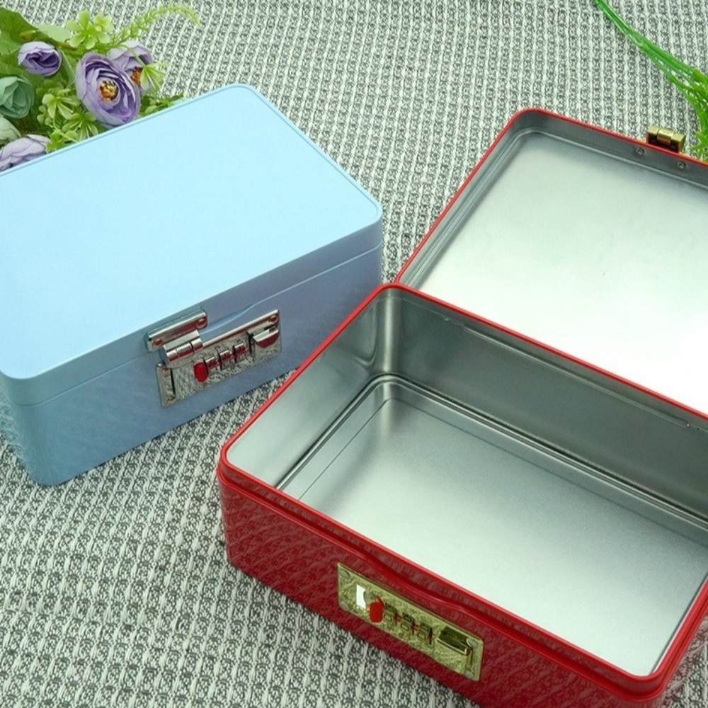 صندوق تخزين معدني مستطيل الشكل - مراجعة Medicine Cabinet Lock وسعره