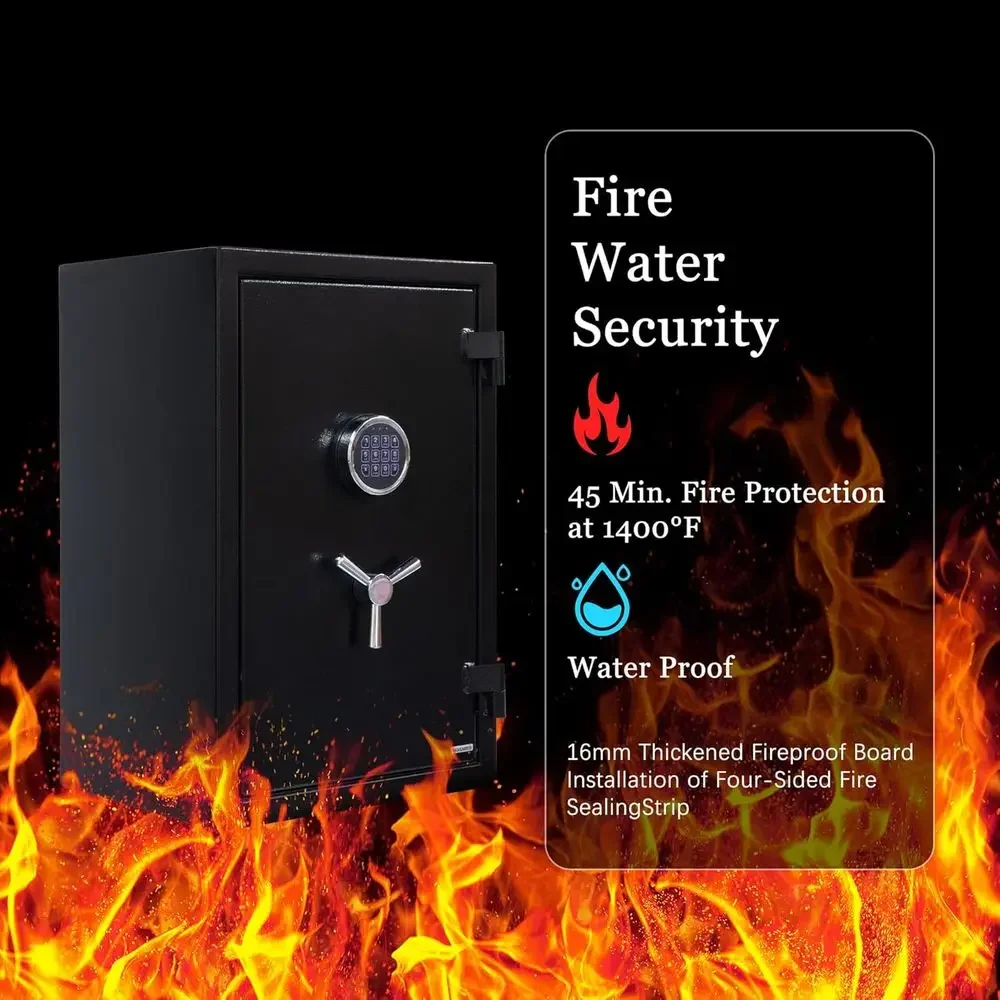 1400 ° خزنة مقاومة للحريق للمس - مراجعة Fire Safe Document وسعره