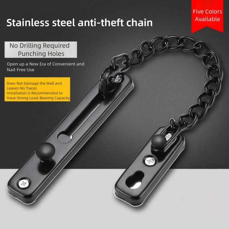سلسلة أمان من الفولاذ المقاوم  - مراجعة Security Chain Door وسعره