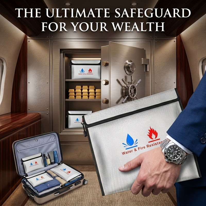 حقيبة تخزين مقاومة للحرارة وال - مراجعة Fire Safe Document وسعره