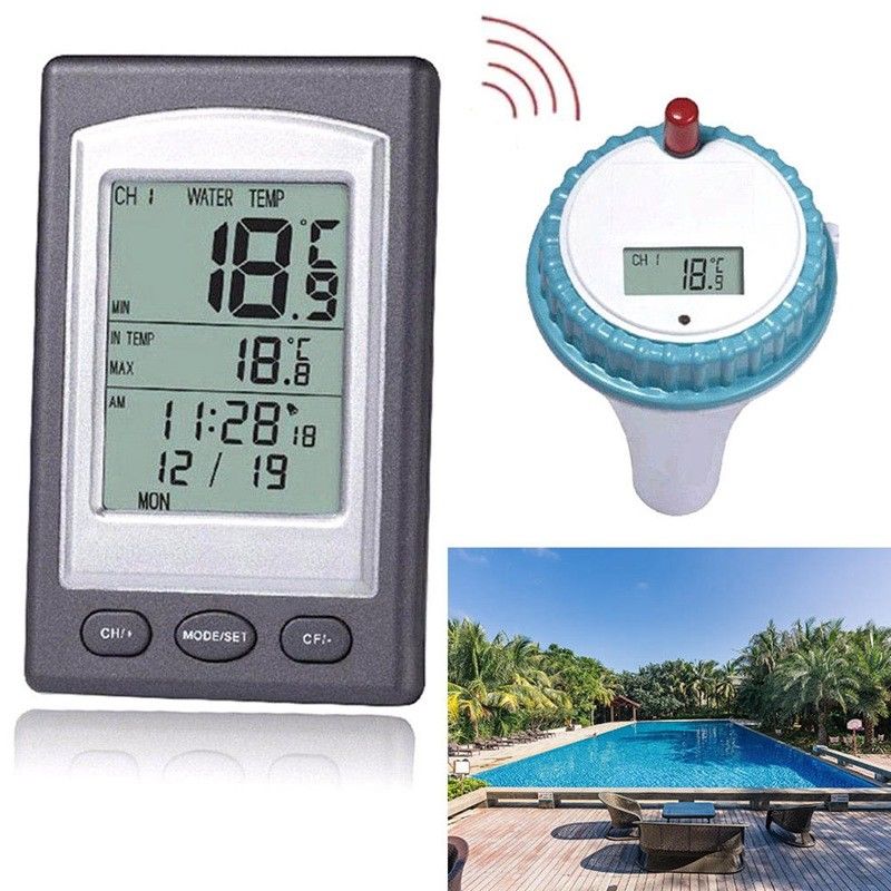 Digtal حمام سباحة ميزان الحرار - مراجعة Pool Alarm Float وسعره