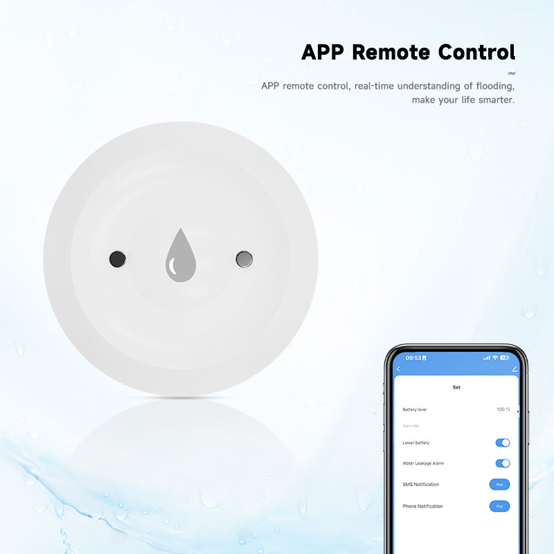 Tuya Zigbee2mqtt مستشعر غمر ال - مراجعة Water Alarm Sensor وسعره