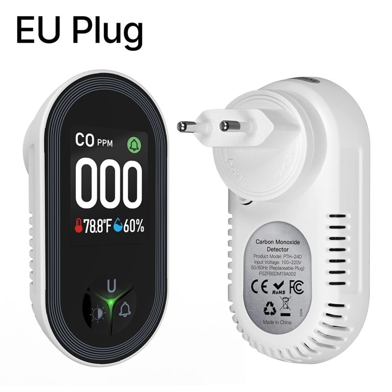 جهاز إنذار مدمج لرصد أول أكسيد - مراجعة Co Detector Plug وسعره