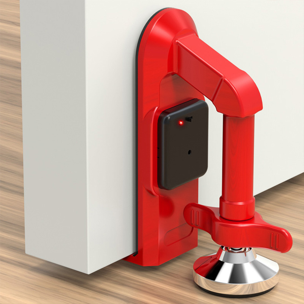 بطارية تعمل بالطاقة إنذار البا - مراجعة Door Stop Alarm وسعره