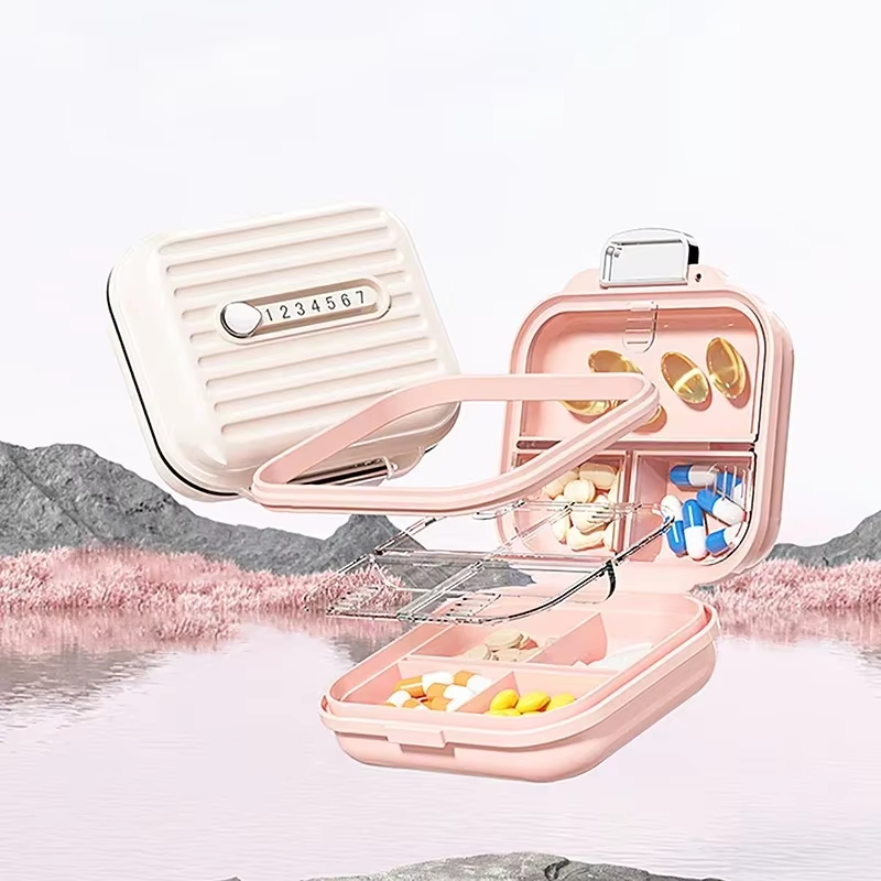 صندوق تخزين حبوب الدواء متعدد  - مراجعة Medicine Cabinet Lock وسعره