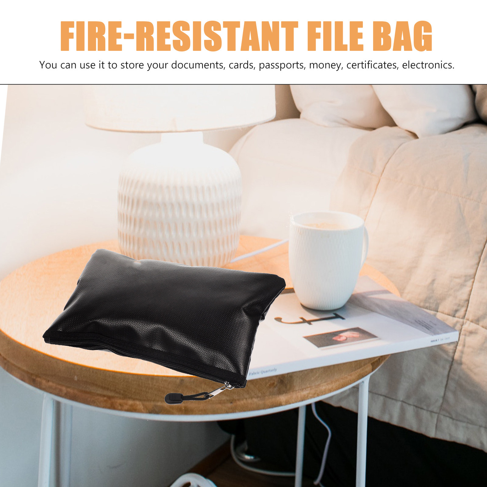 حقيبة مستندات مقاومة للحريق، م - مراجعة Fire Safe Document وسعره