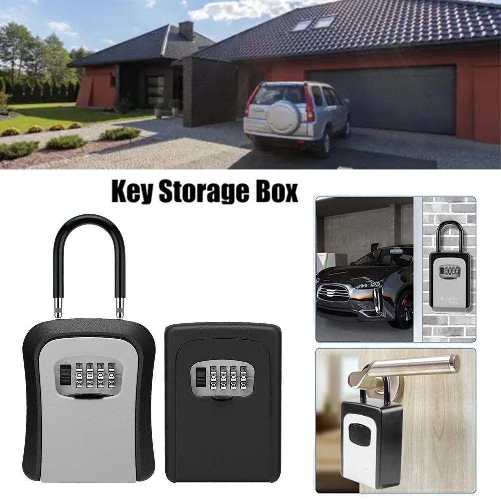صندوق قفل مفاتيح يثبت على الحا - مراجعة Lockbox Key Secure وسعره