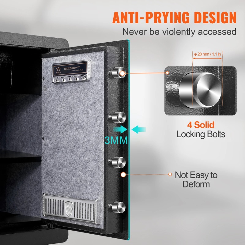 SucceBuy Electric Safe 2.2/1.8 - مراجعة Fire Safe Document وسعره