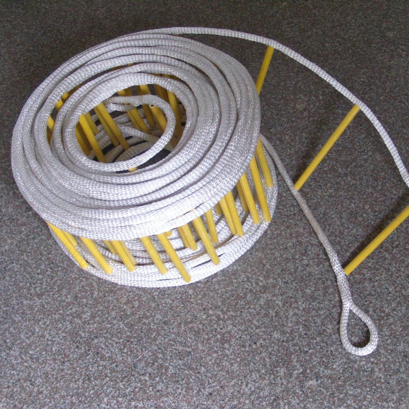 سلم حبال إنقاذ بطول 15 متر لله - مراجعة Fire Escape Ladder وسعره