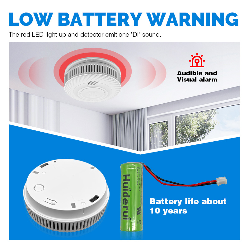كاشف دخان السجائر الذكي اللاسل - مراجعة Smoke Detector Interconnected وسعره