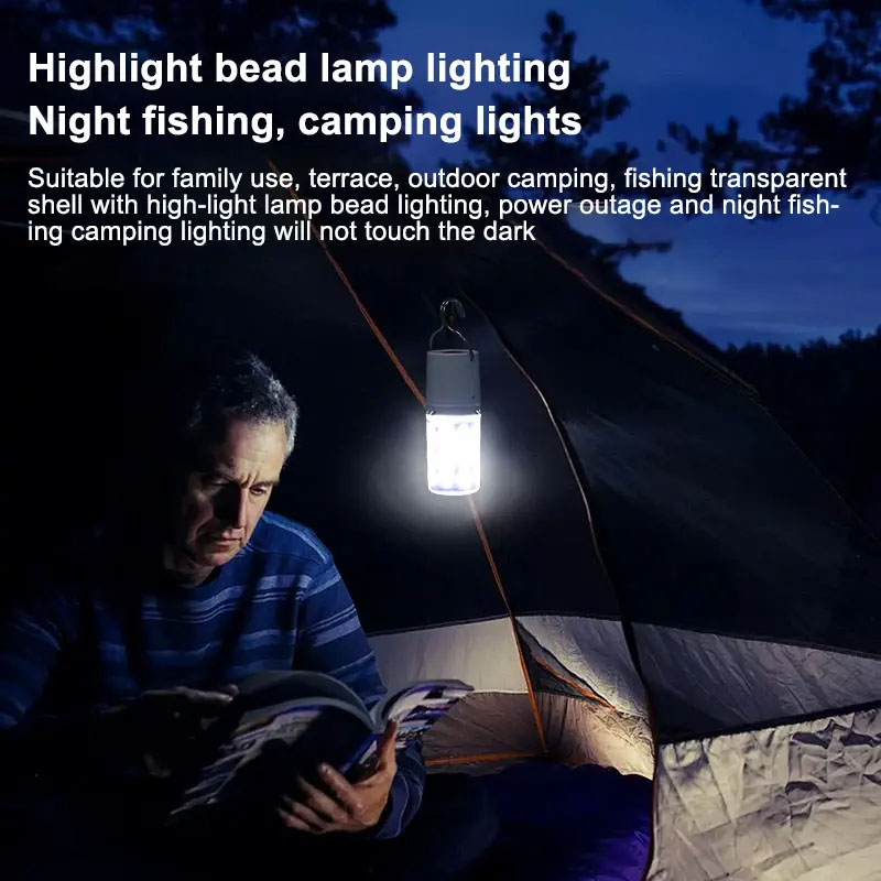 فانوس تخييم LED قابل لإعادة ال - مراجعة Power Outage Light وسعره