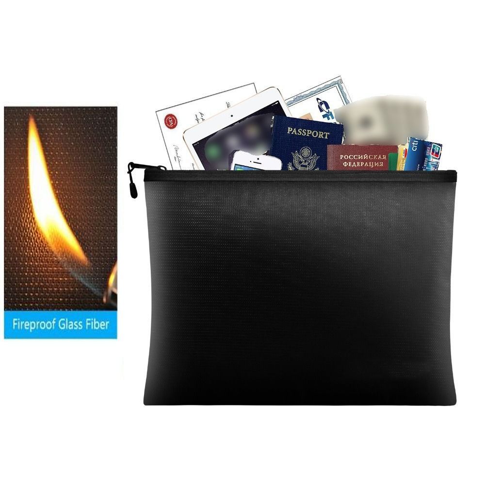 حقيبة مستندات مقاومة للحرارة ا - مراجعة Fire Safe Document وسعره