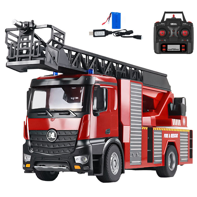 22CH RC سيارة مطافئ مع RC سلم  - مراجعة Fire Escape Ladder وسعره