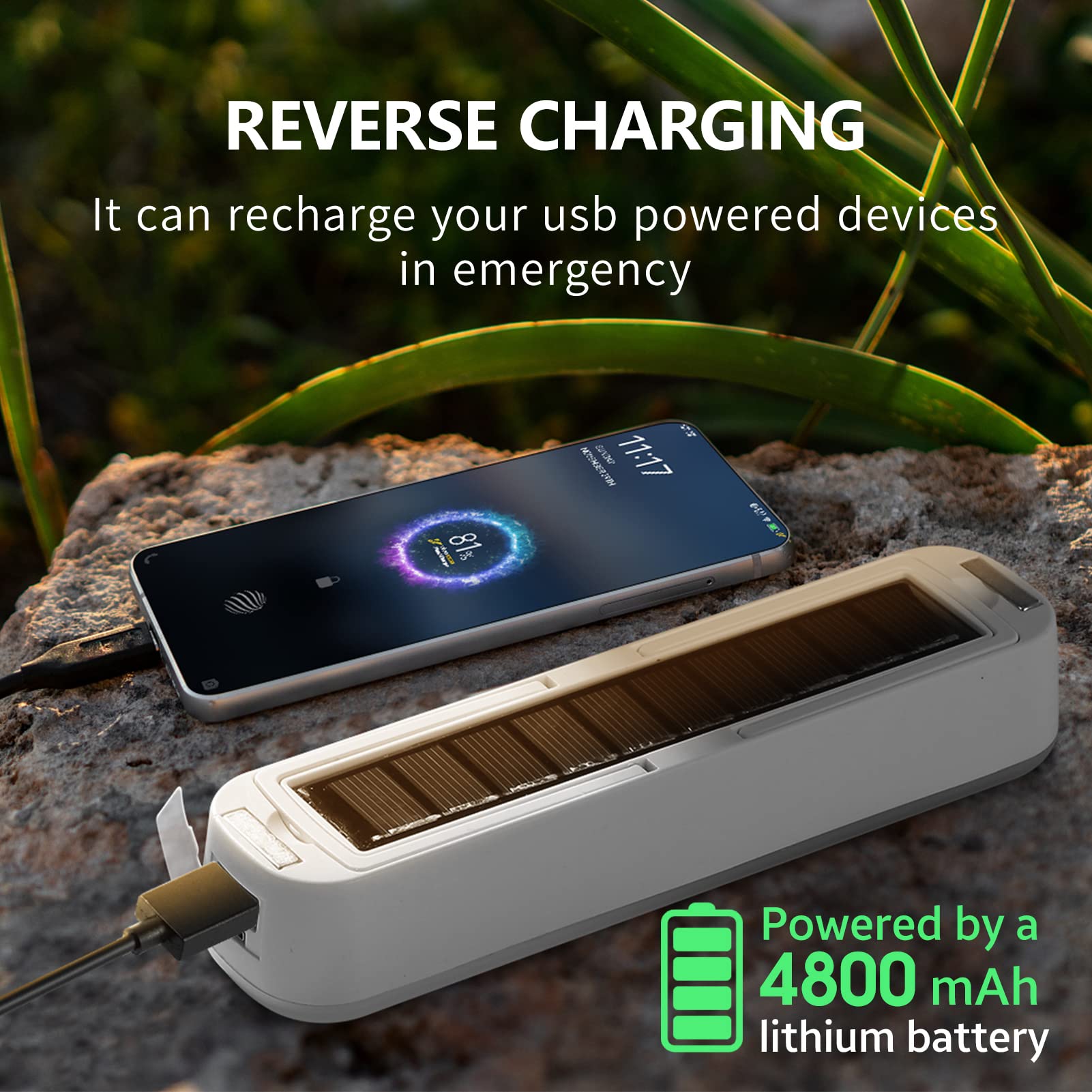 الطاقة الشمسية القابلة لإعادة  - مراجعة Power Outage Light وسعره