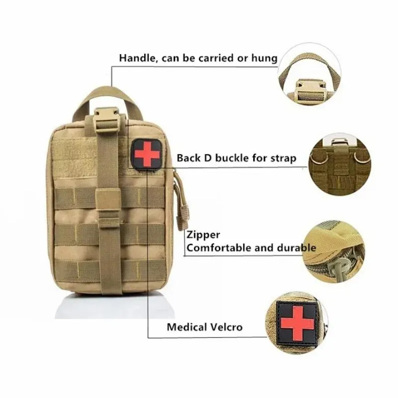 التكتيكية الإسعافات الأولية حق - مراجعة First Aid Bag Kit وسعره