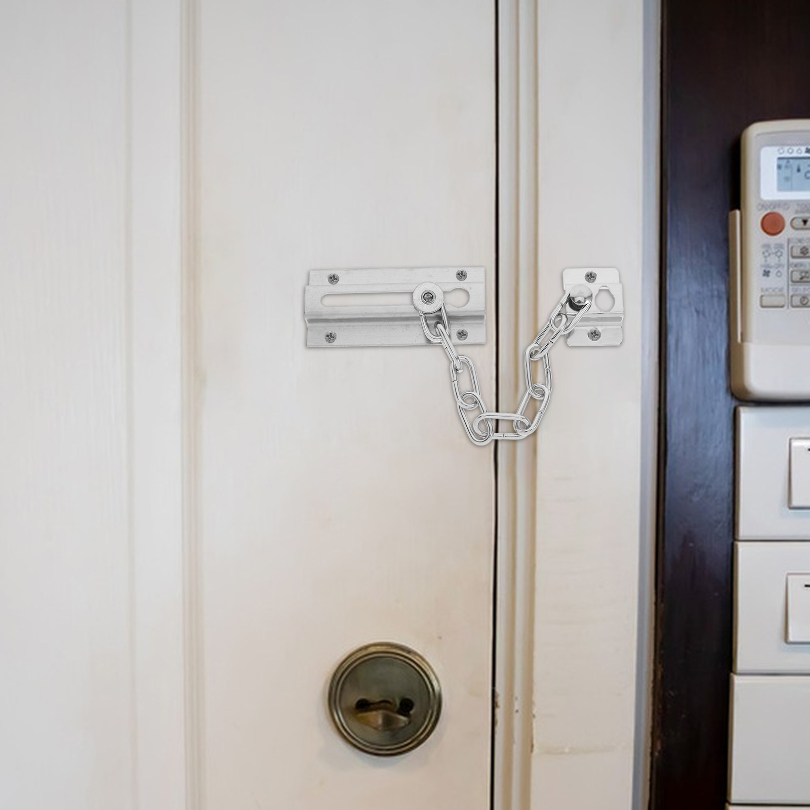 قفل سلسلة للأبواب من الفولاذ ا - مراجعة Security Chain Door وسعره