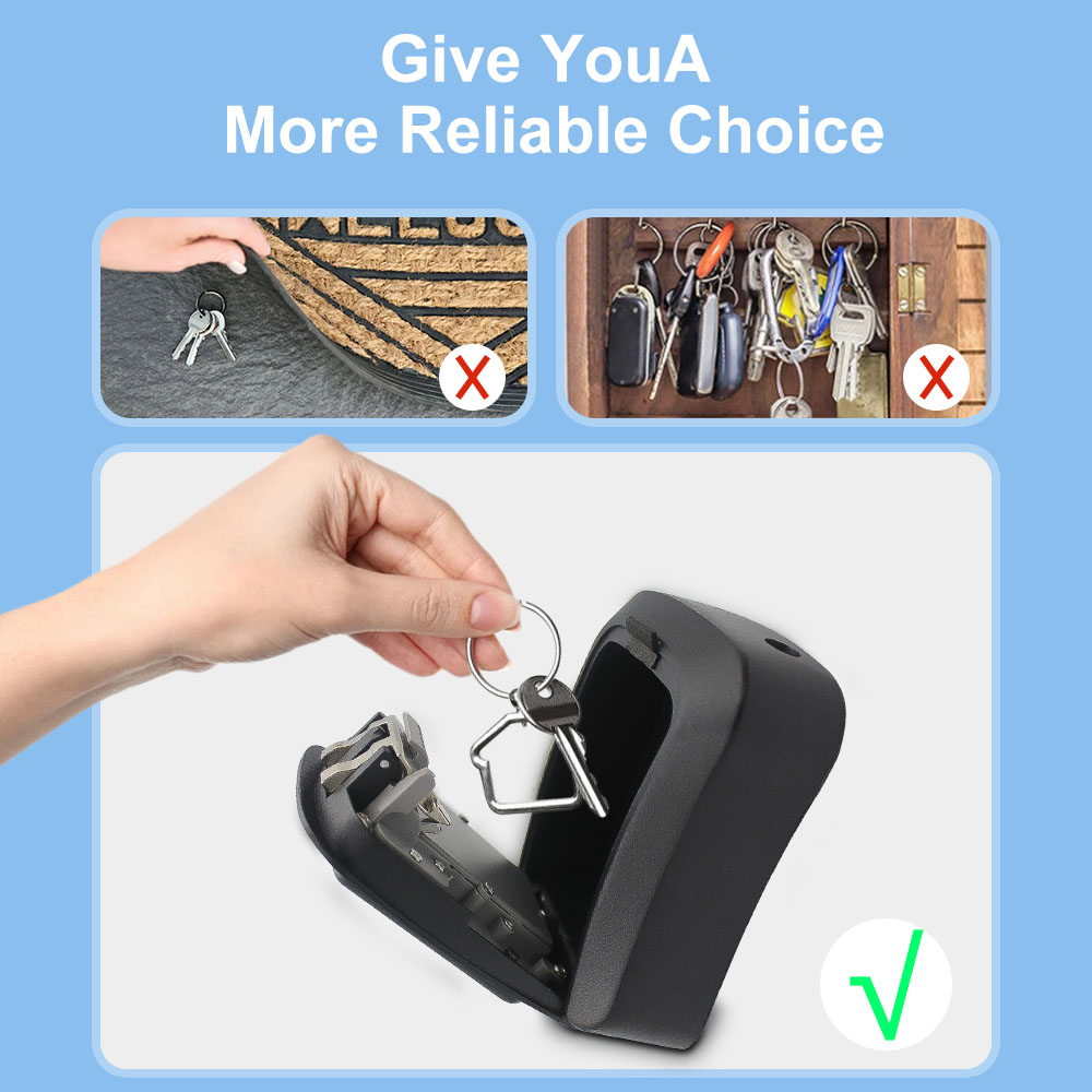 TTLock صندوق مفاتيح لاسلكي مقا - مراجعة Lockbox Key Secure وسعره