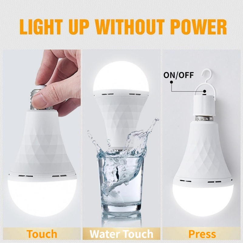 لمبة إضاءة LED للطوارئ E27 مع  - مراجعة Power Outage Light وسعره