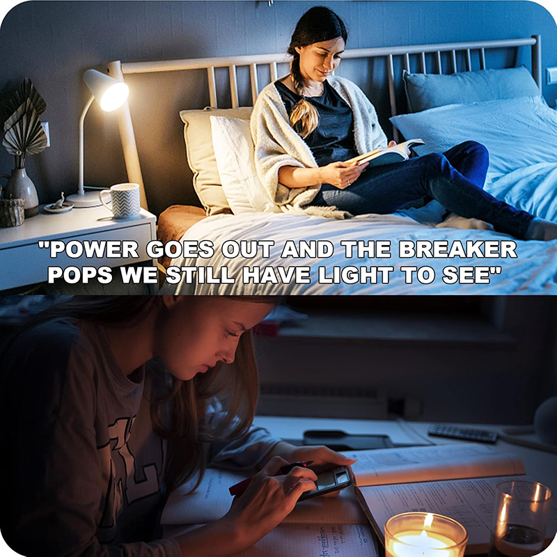 لمبة إضاءة LED للطوارئ E27 مع  - مراجعة Power Outage Light وسعره