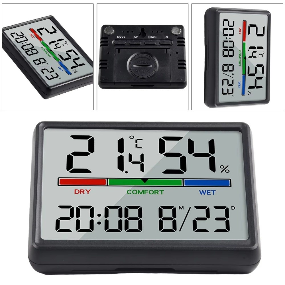 ساعة حائط مغناطيسية بشاشة LCD  - مراجعة Pool Alarm Float وسعره