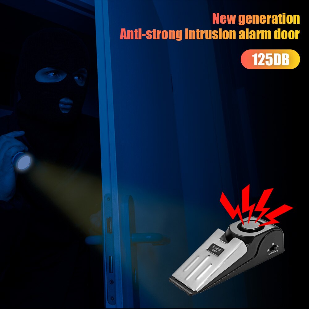 نظام إنذار لاسلكي لمنع فتح الب - مراجعة Door Stop Alarm وسعره
