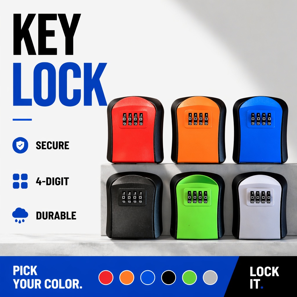 صندوق تخزين مفاتيح مقاوم للماء - مراجعة Lockbox Key Secure وسعره