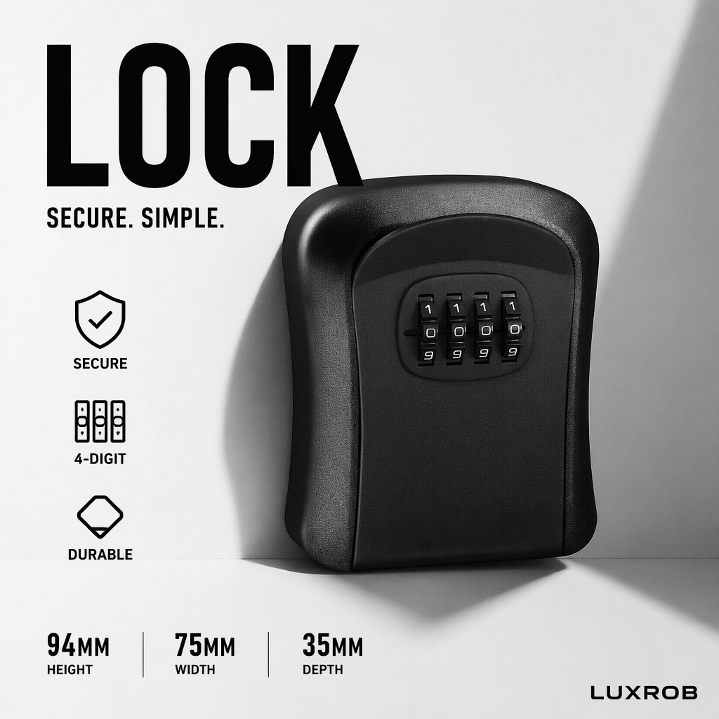 صندوق تخزين مفاتيح مقاوم للماء - مراجعة Lockbox Key Secure وسعره