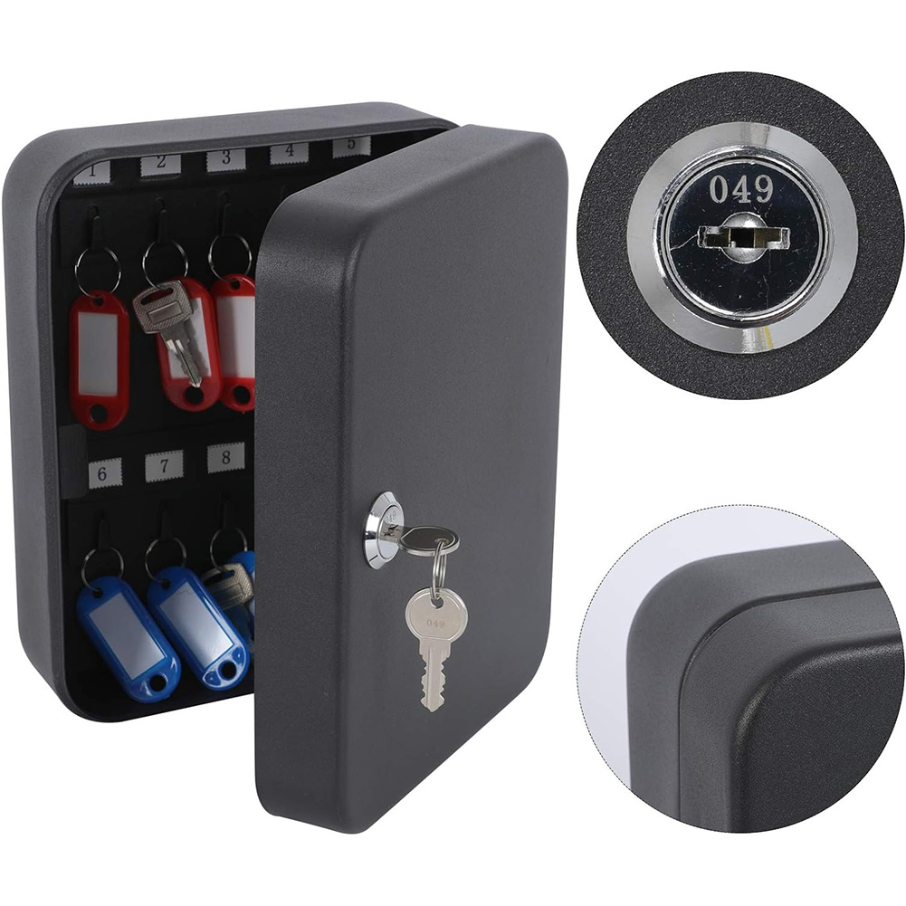 خزانة مفاتيح مركبة على الحائط  - مراجعة Lockbox Key Secure وسعره
