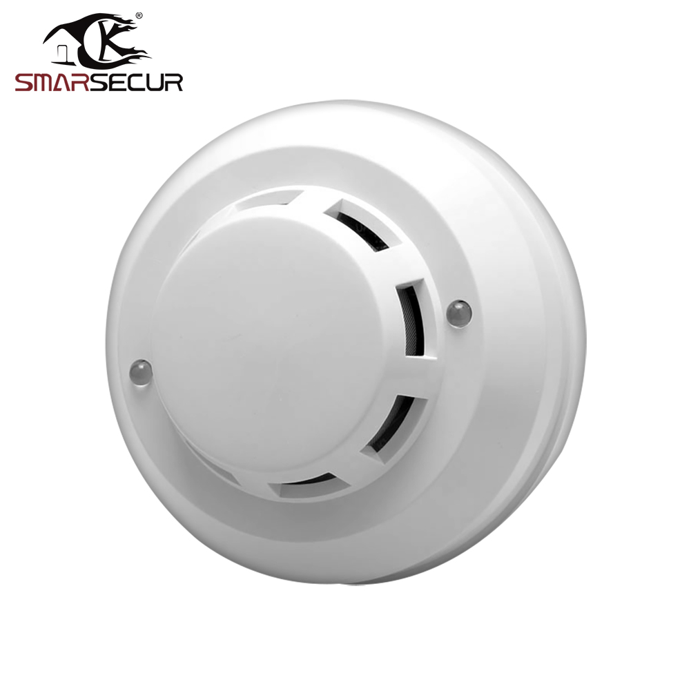 12 فولت الجهد السلكية الدخان ت - مراجعة Smoke Detector Interconnected وسعره