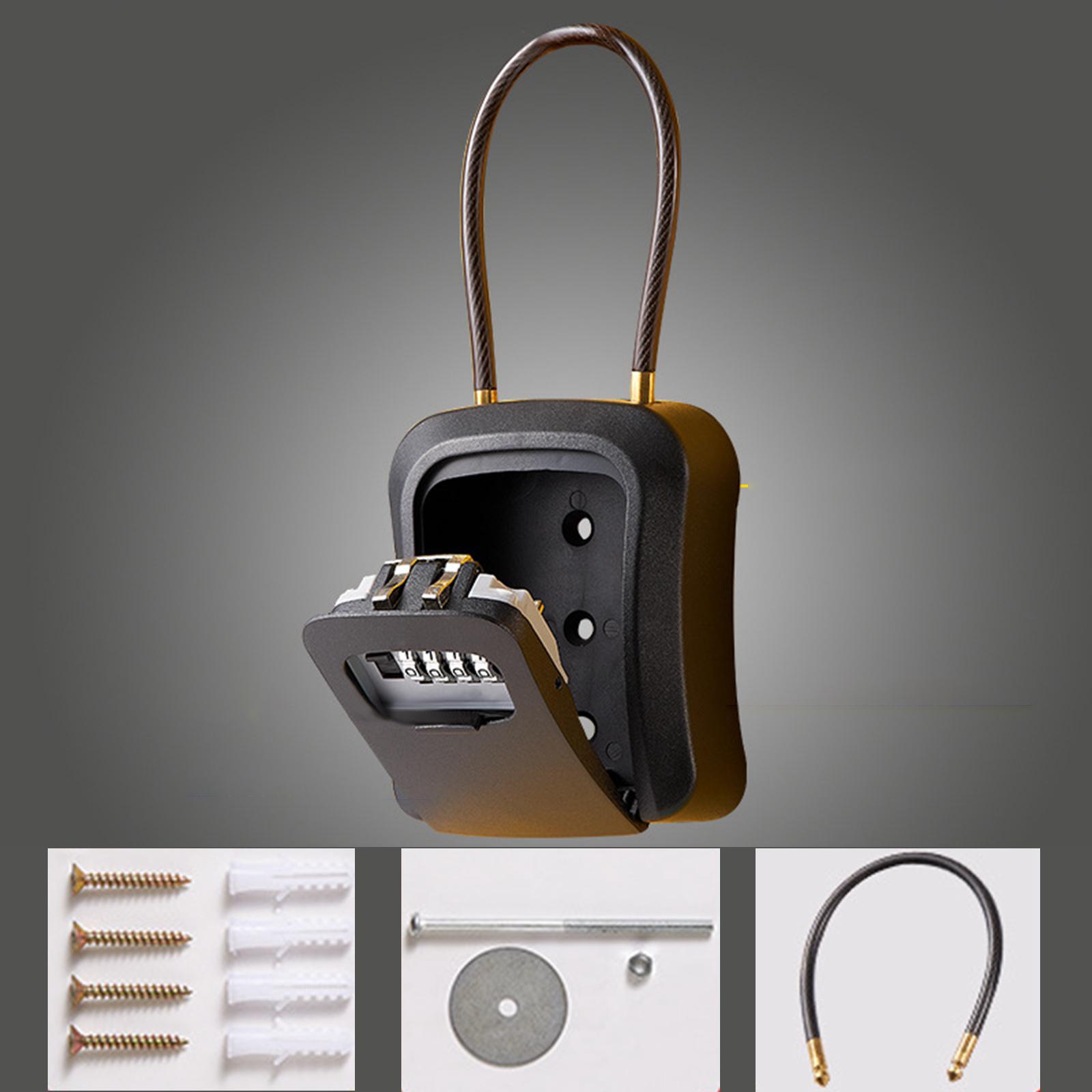 صندوق قفل مفاتيح مكون من 4 أرق - مراجعة Lockbox Key Secure وسعره