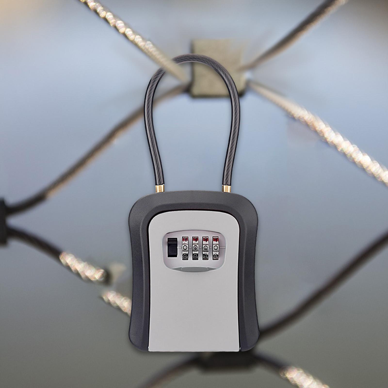صندوق قفل مفاتيح مكون من 4 أرق - مراجعة Lockbox Key Secure وسعره