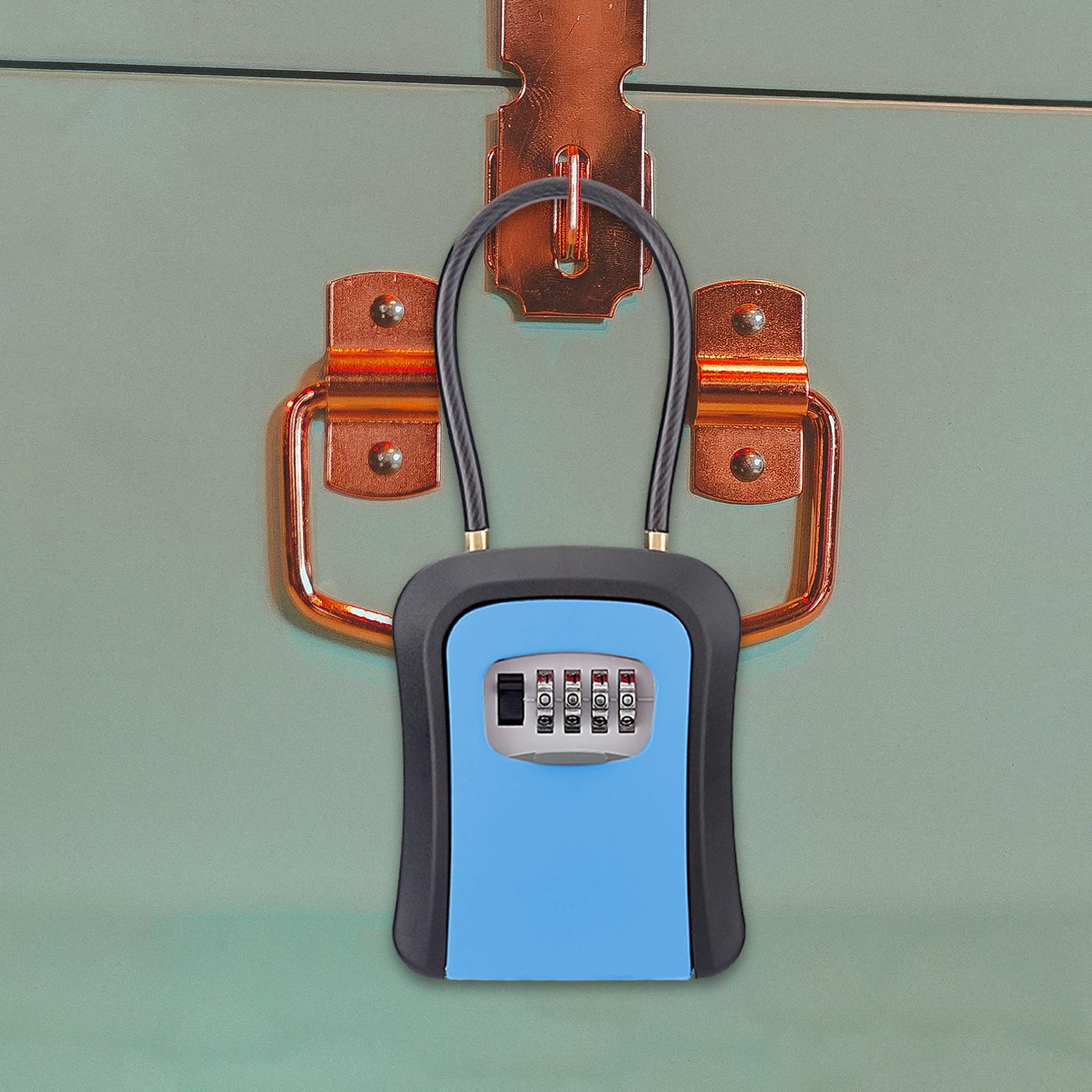 صندوق قفل مفاتيح مكون من 4 أرق - مراجعة Lockbox Key Secure وسعره